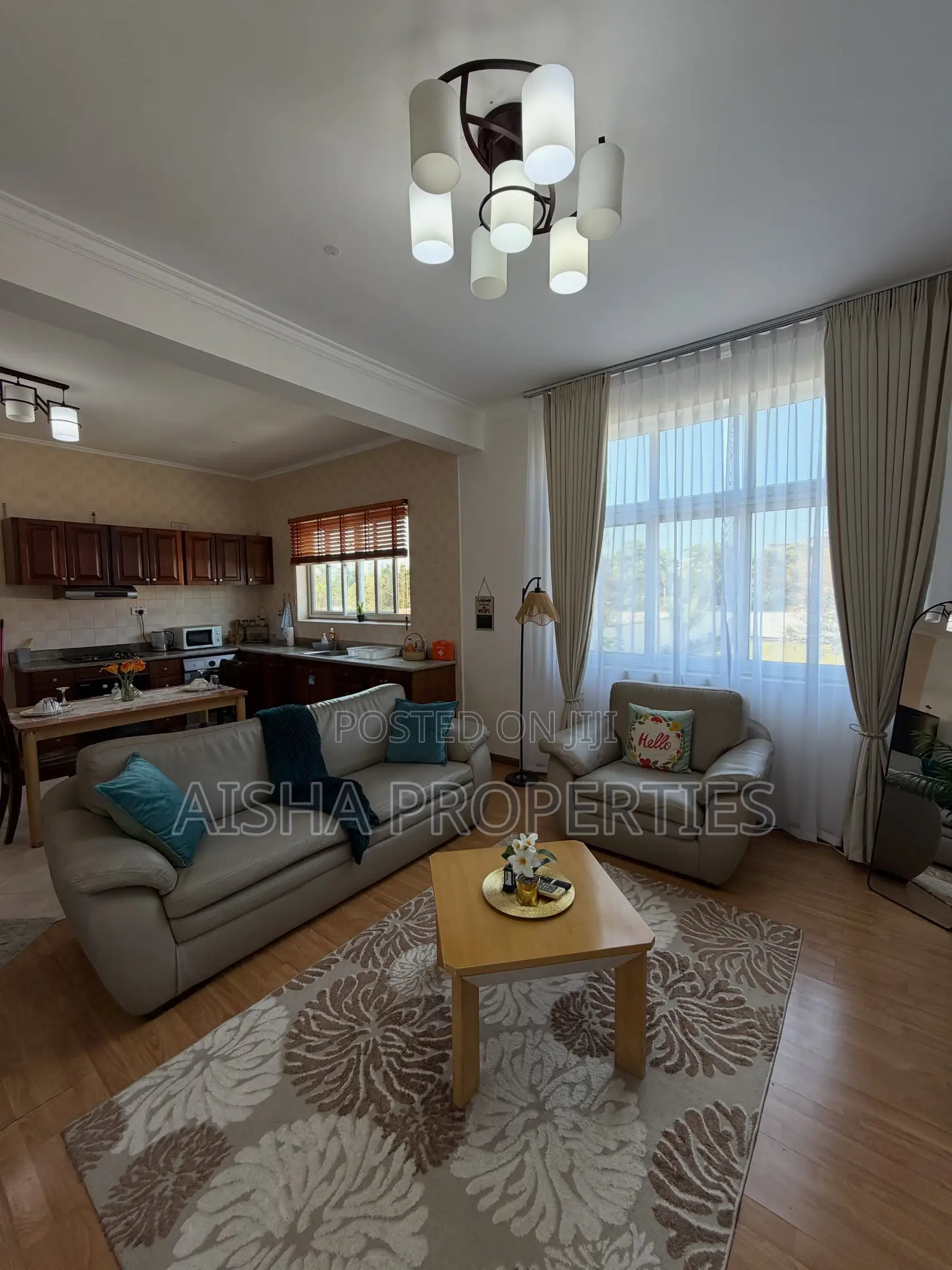 Furnished 1bdrm Apartment in Masaki for rent in Masaki