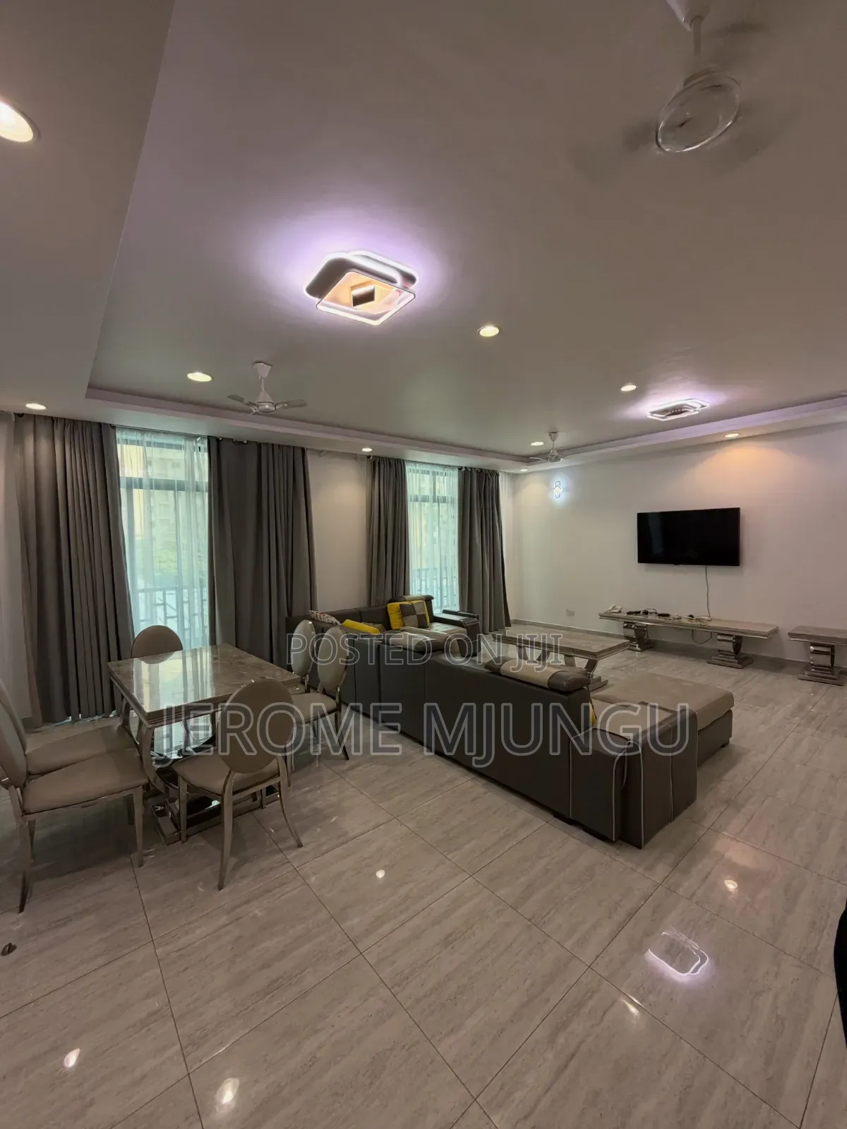 Furnished 3bdrm Apartment in Msasani for rent in Msasani