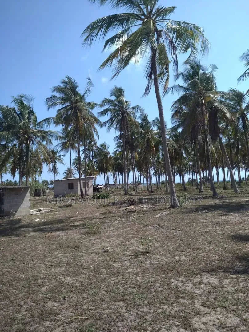Beach Plot With 10 Acres for Sale at Kigamboni Dege Beach in Kigamboni