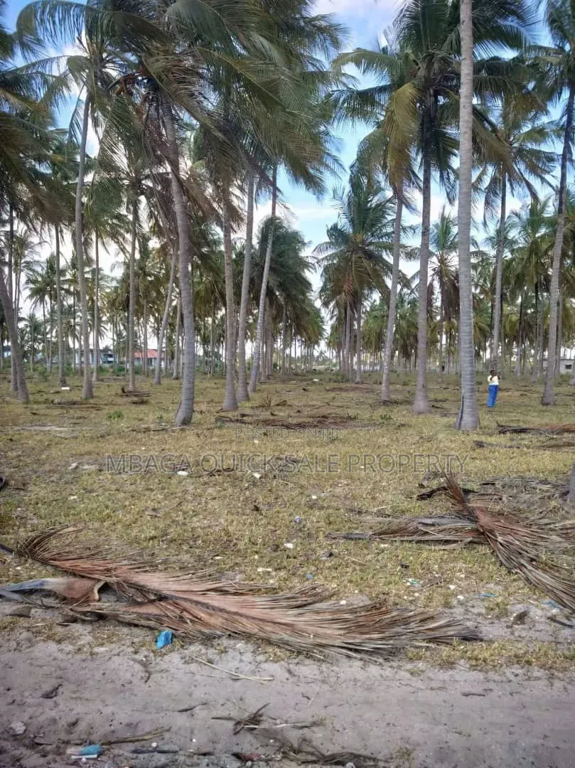 Beach Plot With 10 Acres for Sale at Kigamboni Dege Beach in Kigamboni