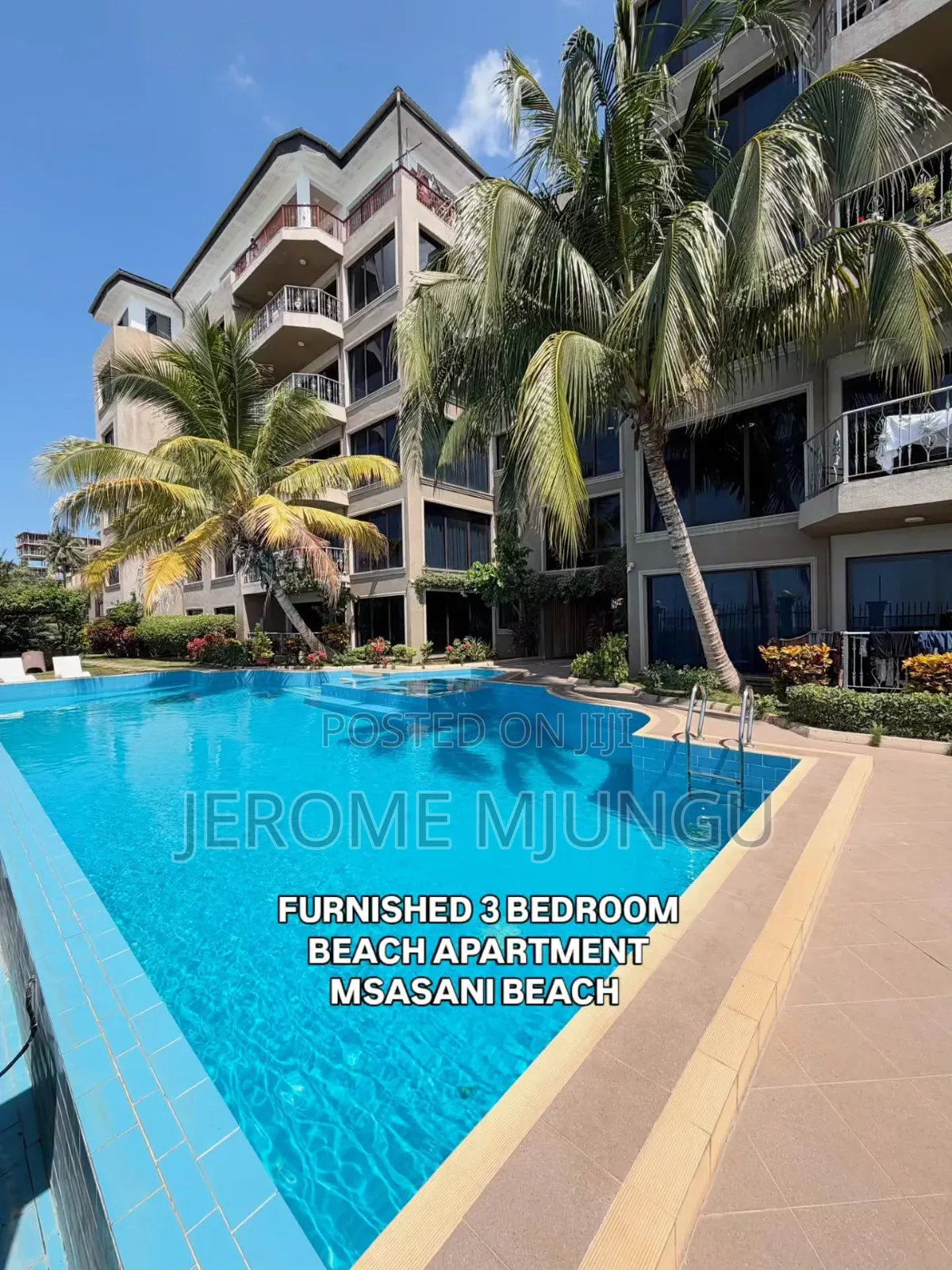 Furnished 3bdrm Apartment in Msasani for rent in Msasani