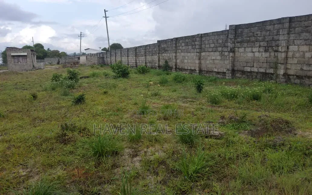 6.4acres Industrial Plot for Sale at Kisemvule in Mbagala