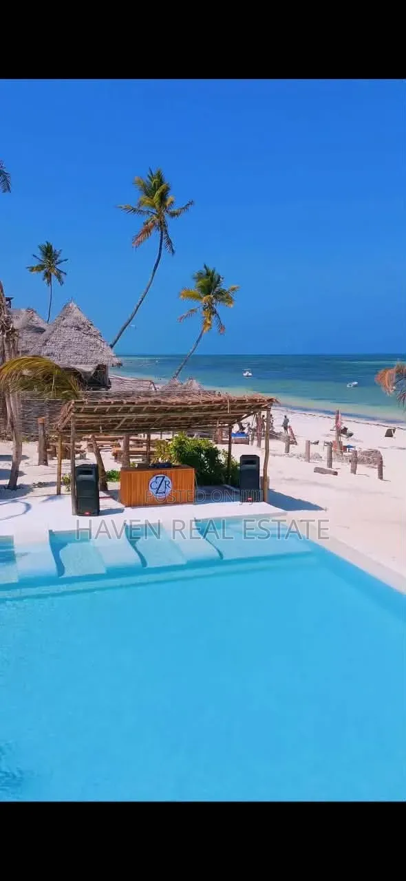 Brand New Beach Hotel for Sale at Jambiani Zanzibar in Kaskazini A