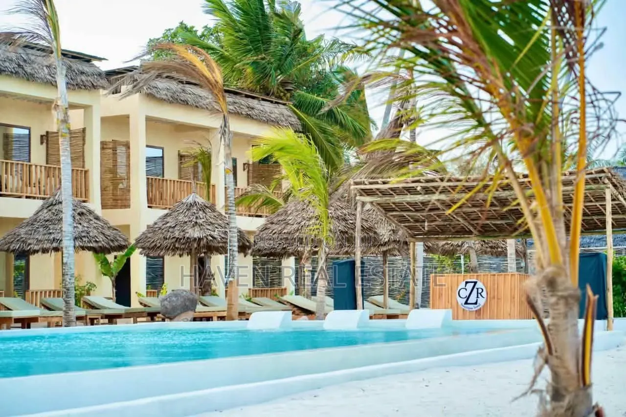 Brand New Beach Hotel for Sale at Jambiani Zanzibar in Kaskazini A