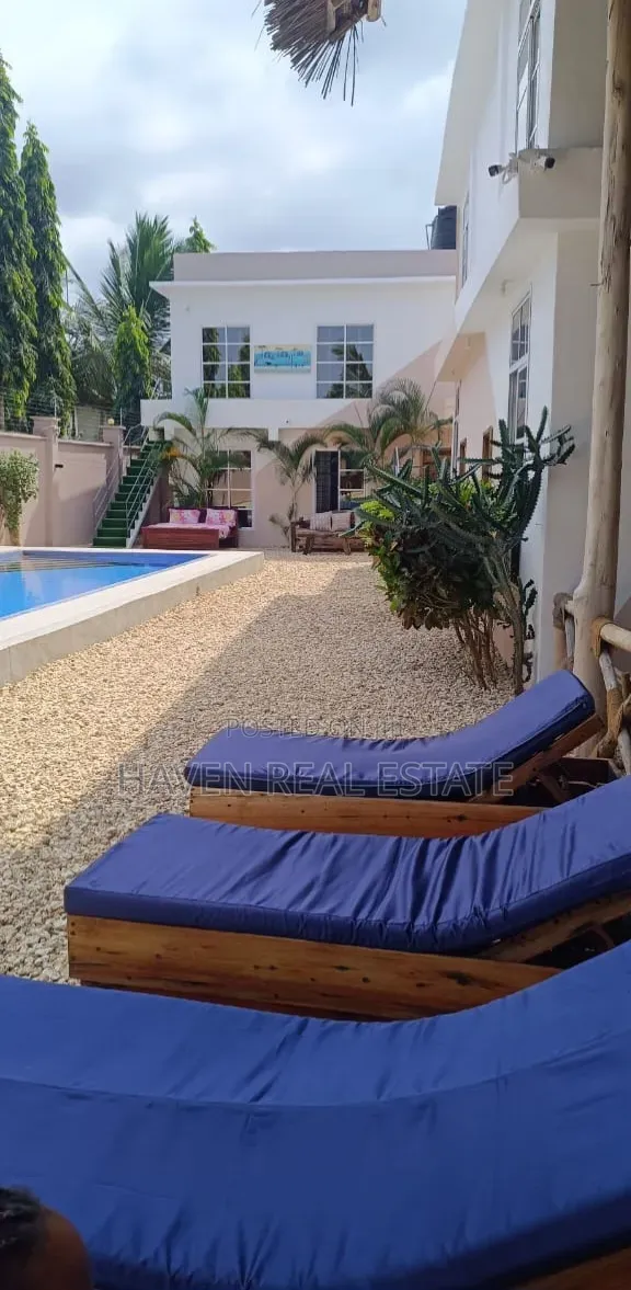 Second Line Beach Hotel for Rent at Zanzibar in Kaskazini A