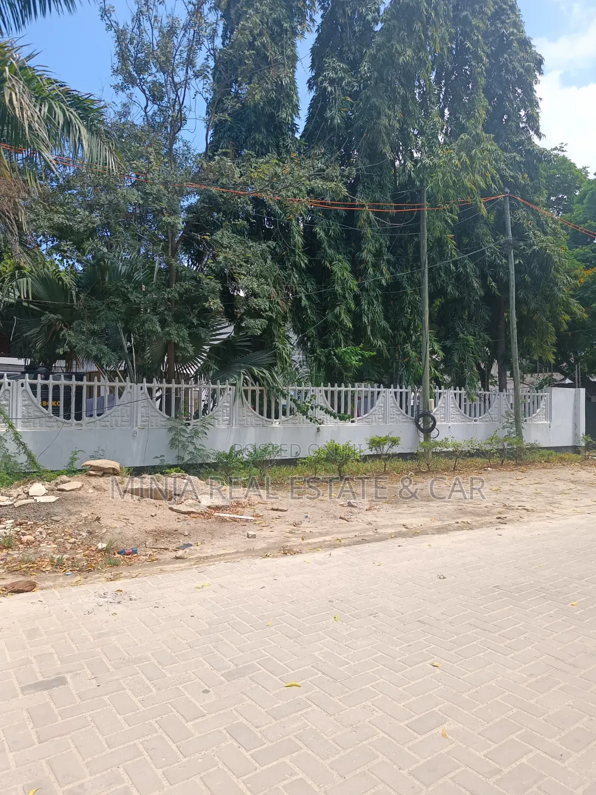 Commercial Plot for Sale Masaki CCM Street in Masaki