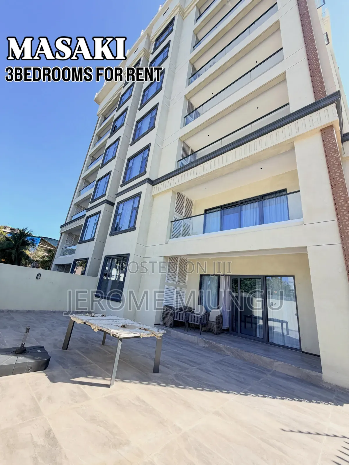Furnished 3bdrm Apartment in Masaki for rent in Masaki