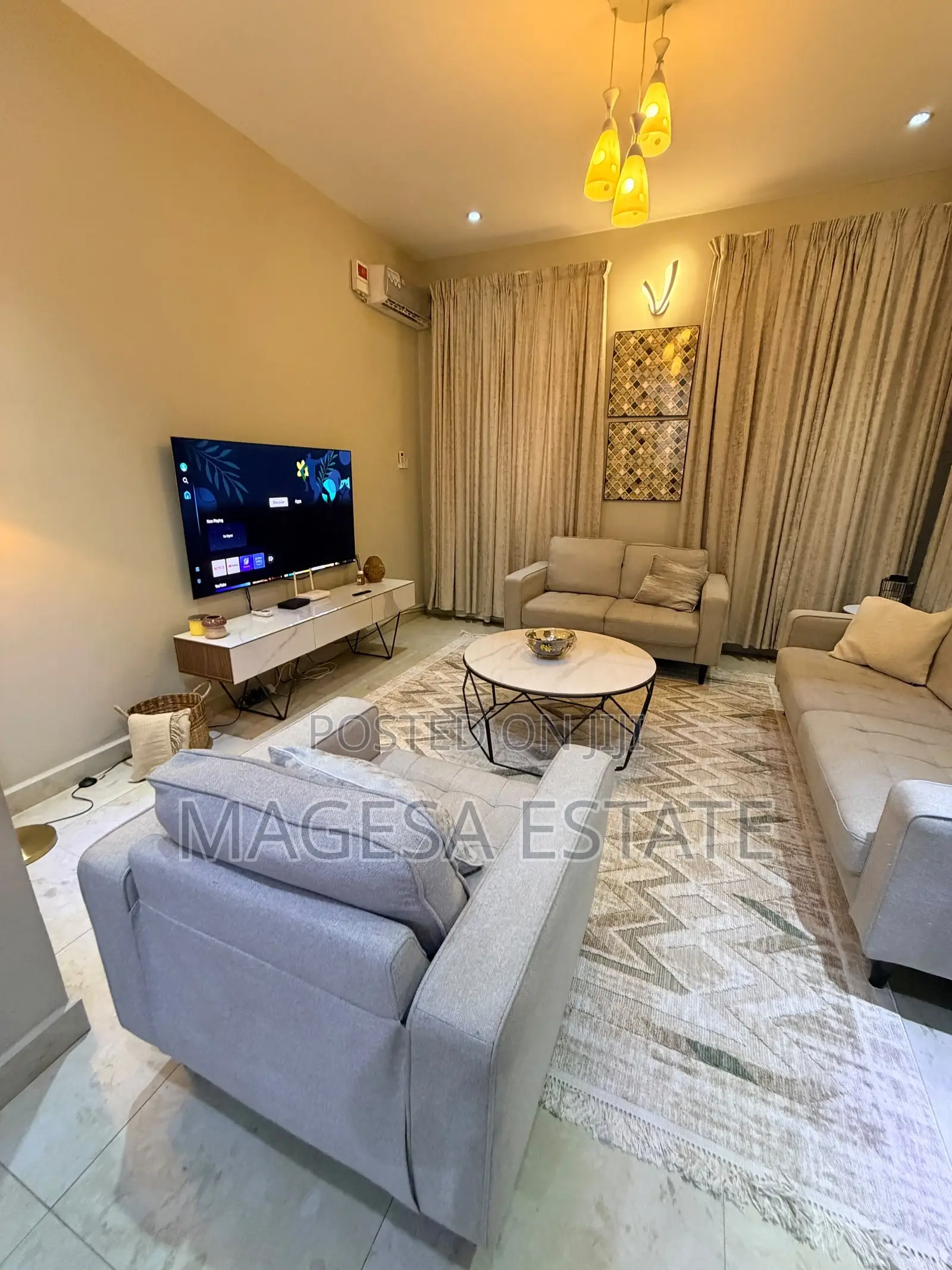 Furnished 1bdrm Apartment in Mikocheni for rent in Mikocheni