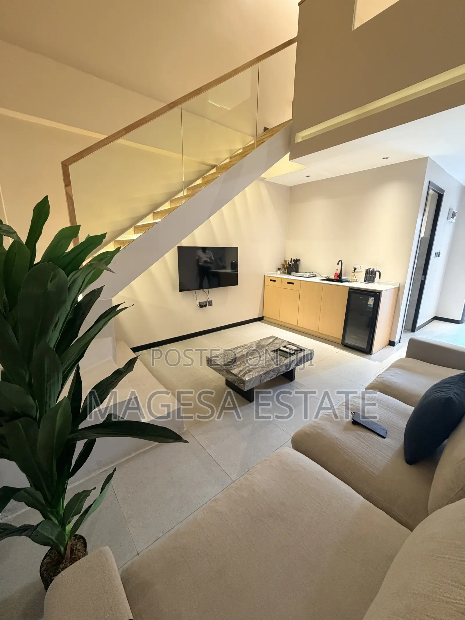 Furnished 1bdrm Apartment in Masaki for rent in Masaki