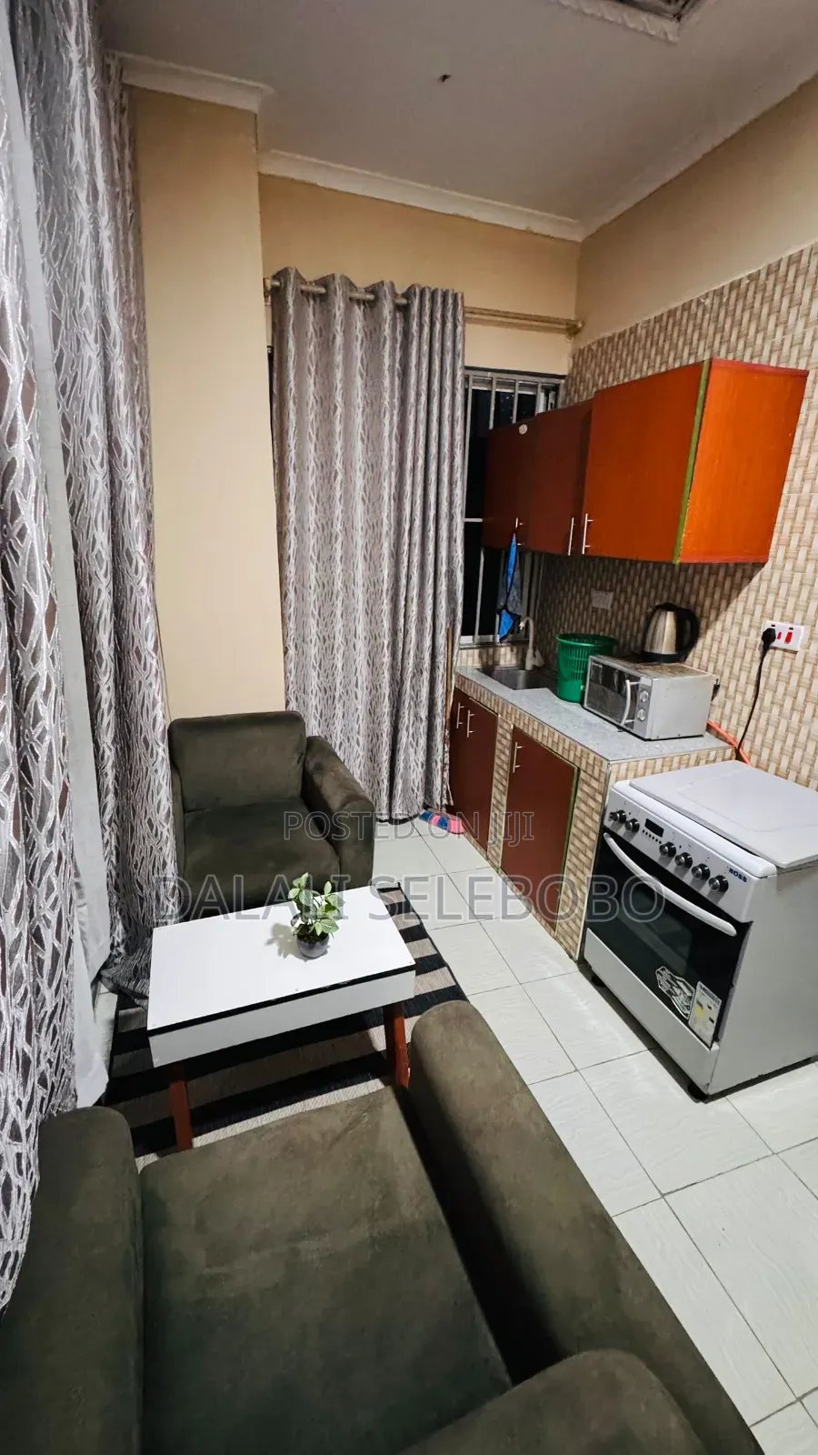 Furnished Mini Flat in Makumbusho Bus Stop, Kijitonyama for rent in Kijitonyama