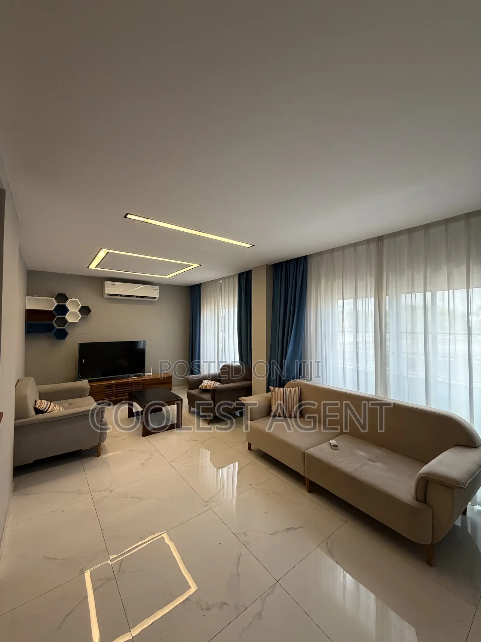 Furnished 1bdrm Apartment in Coolest Estate, Masaki for rent in Masaki