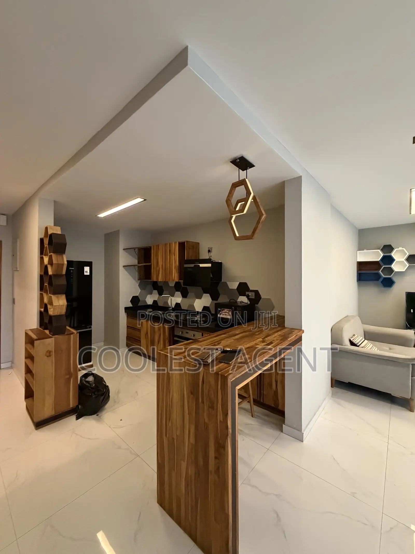 Furnished 1bdrm Apartment in Coolest Estate, Masaki for rent in Masaki