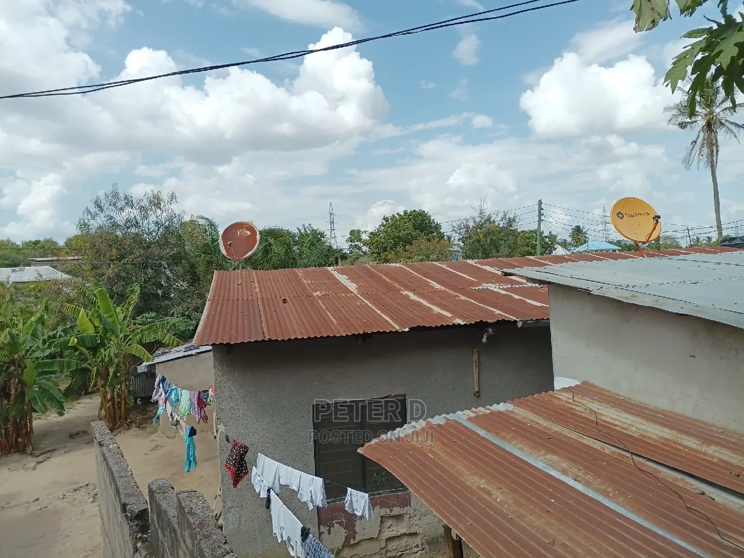Kiwanja Kina Nyumba Na Frame in Kimara