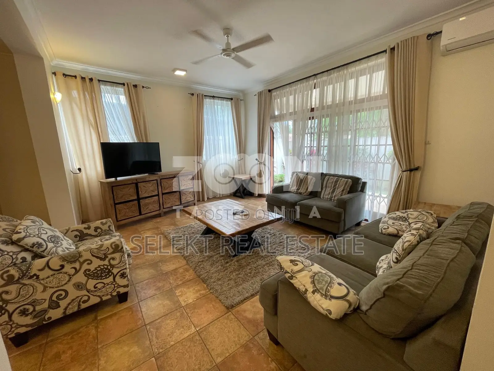 Furnished 4bdrm Townhouse / Terrace in Oysterbay, Msasani for rent in Msasani