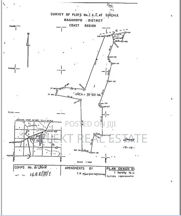 45 Acres of Land in Bagamoyo Msata Rd for Sale in Msata