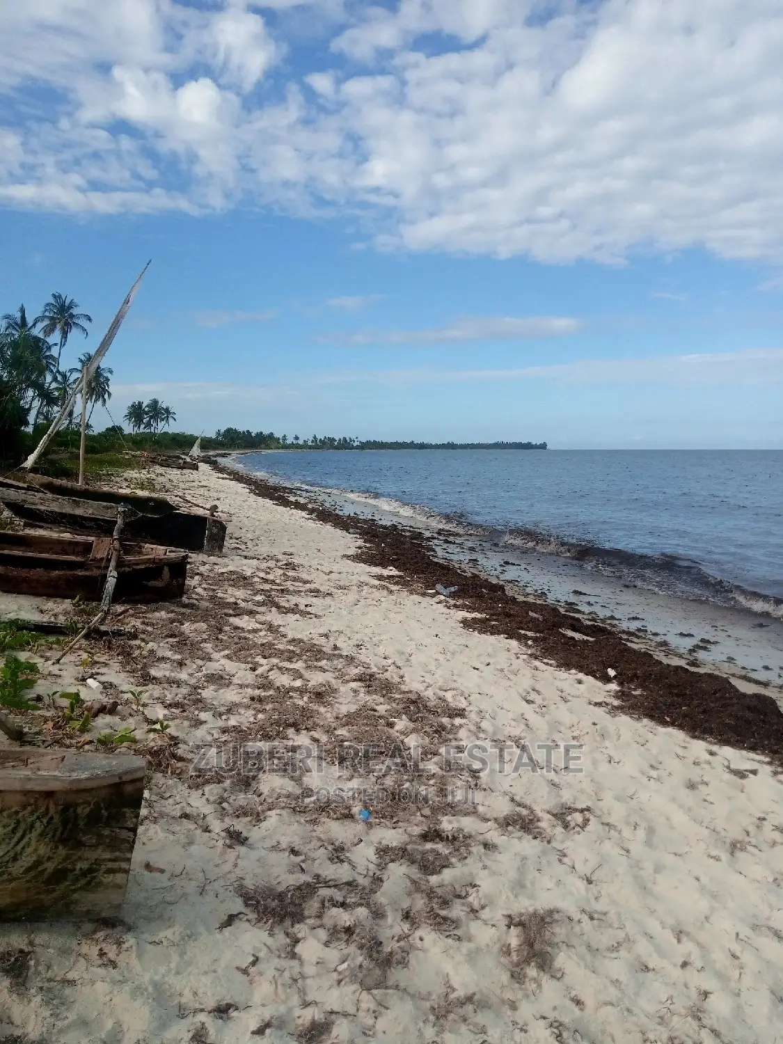 Beach Plot for Long Term Rental in Mikinguni