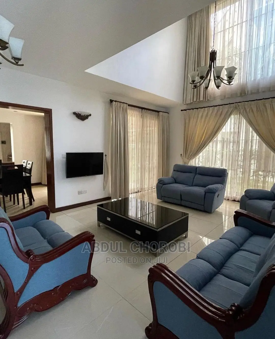 Furnished 4bdrm Villa in Masaki for Rent in Masaki
