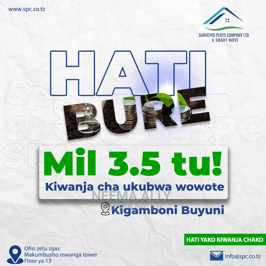 Lipa Cash Upate Hati Buree in Kigamboni