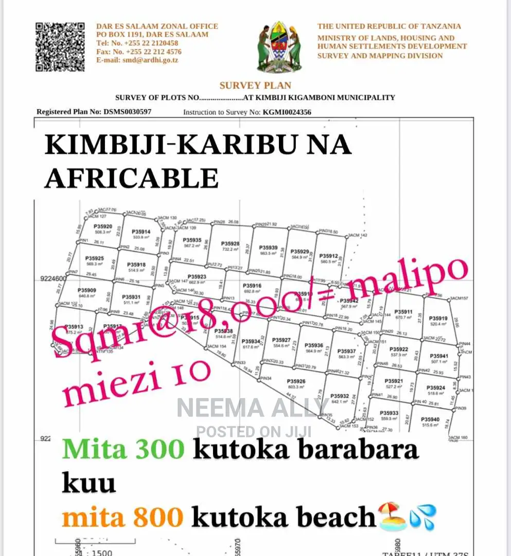 Kigamboni Kimbiji Karibu Na Jeshi in Kigamboni