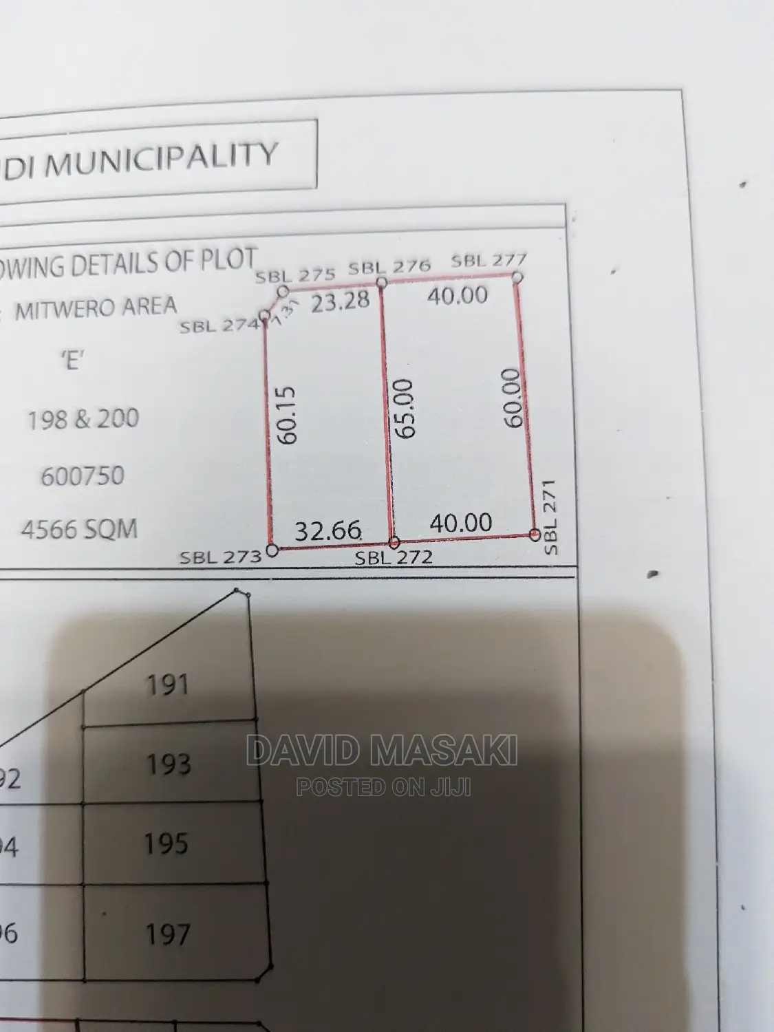 Lindi Mitwero Large Plot for Sale in Lindi