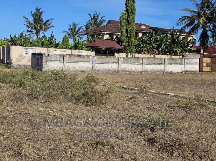 Plot for Sale at Bahari Beach in Kunduchi