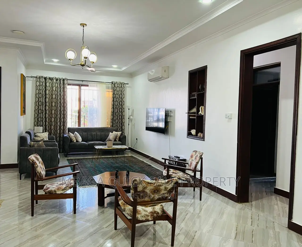 Furnished 3bdrm Apartment in Msasani  Bbq  for rent in Msasani
