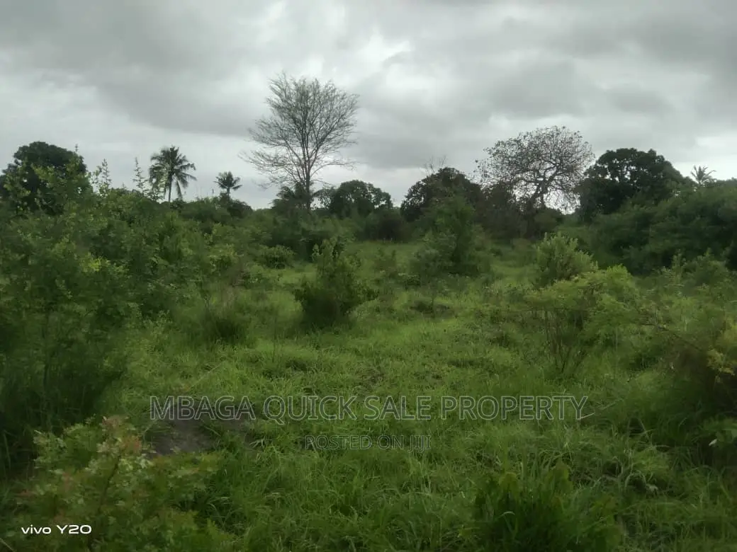 Plot Inauzwa Ipo Kilomo Bagamoyo Rd in Kiromo