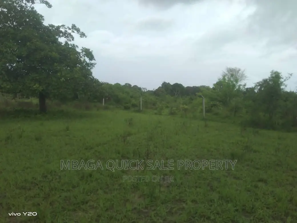 Plot Inauzwa Ipo Kilomo Bagamoyo Rd in Kiromo
