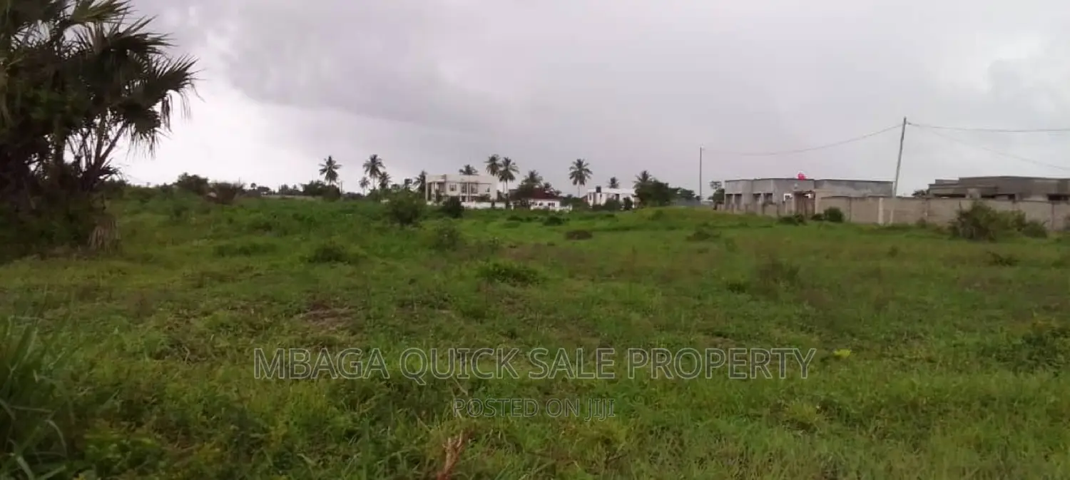 Beach Plot With 6 Acres at Kigambonj in Kigamboni