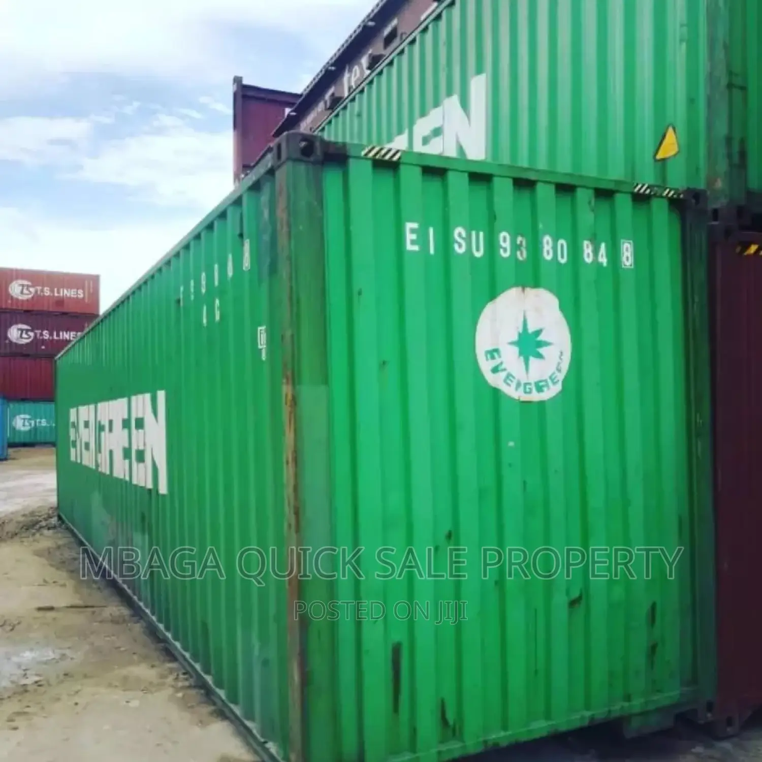 Kontena Zinauzwa Size 40ft Kw 20ft Zipo Kurasini in Kurasini