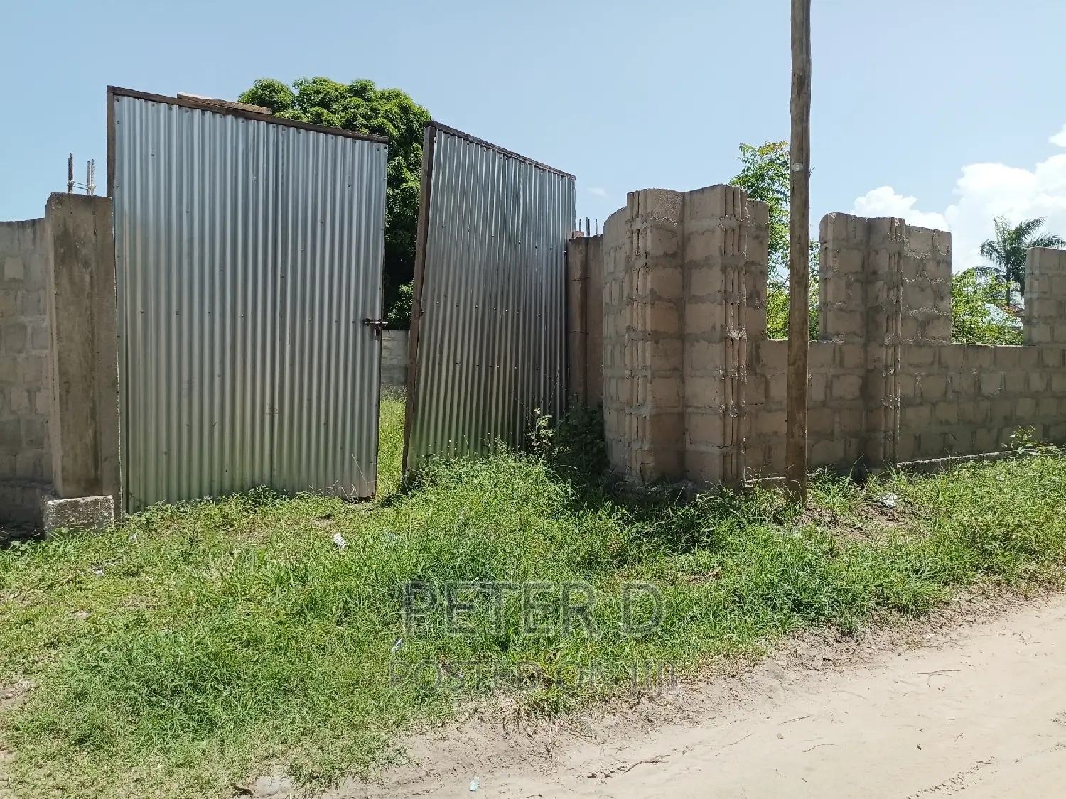 Plot Near Main Road in Mbweni