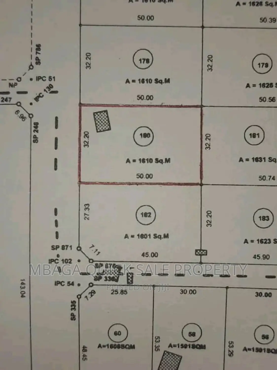Plot for Sale at Kigamboni Kisota 1612sqm TSH 160mil in Kigamboni