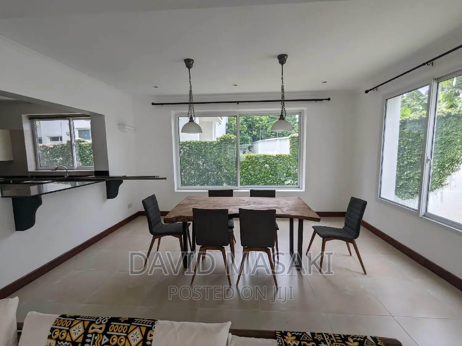 Furnished 4bdrm Villa in Masaki for rent in Masaki
