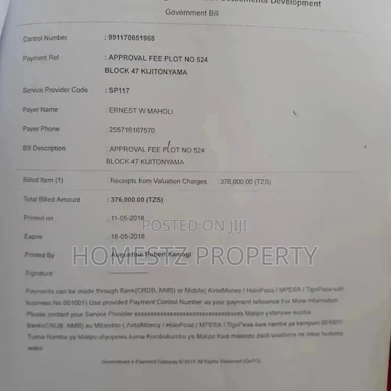Appartment For Sale in Kinondoni