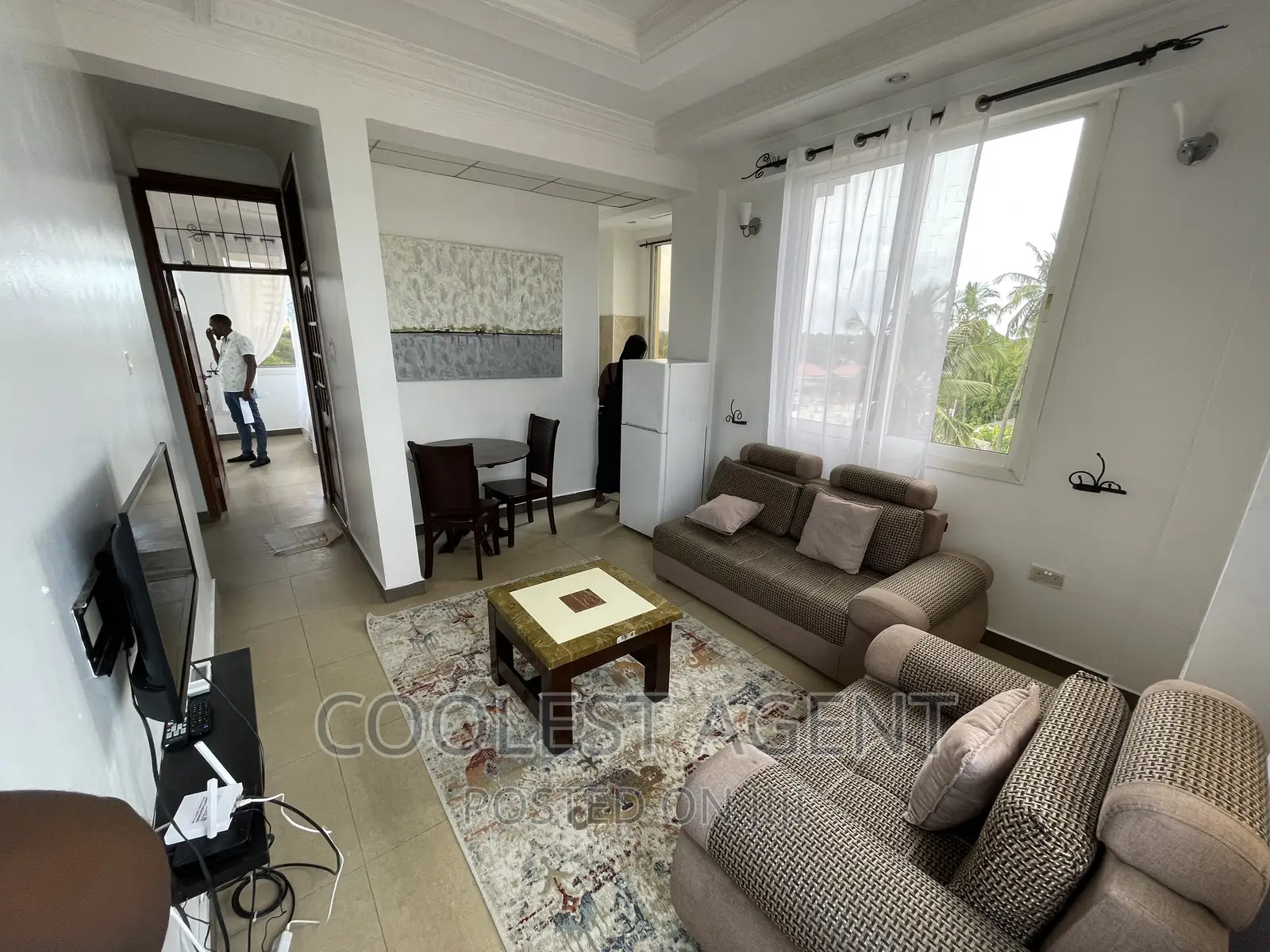 Furnished 1bdrm Apartment in Block 41, Kinondoni for rent in Kinondoni