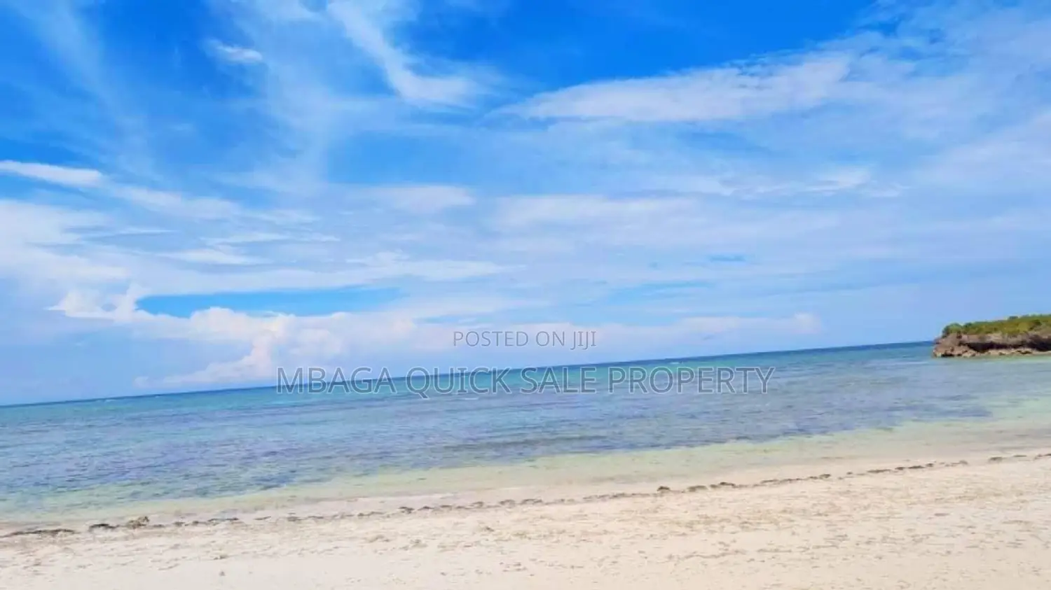 Beach Plot for Sale at Zanzibar Uroa in Kaskazini A