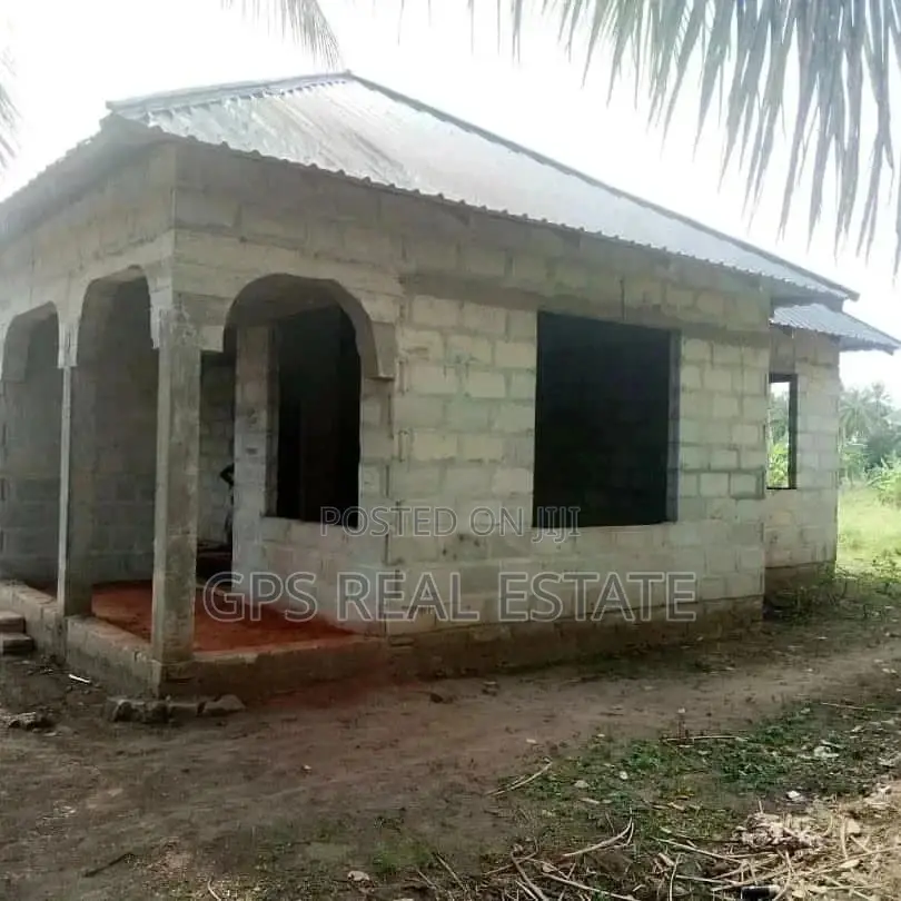 Unfirnished House For Sale in Kigamboni