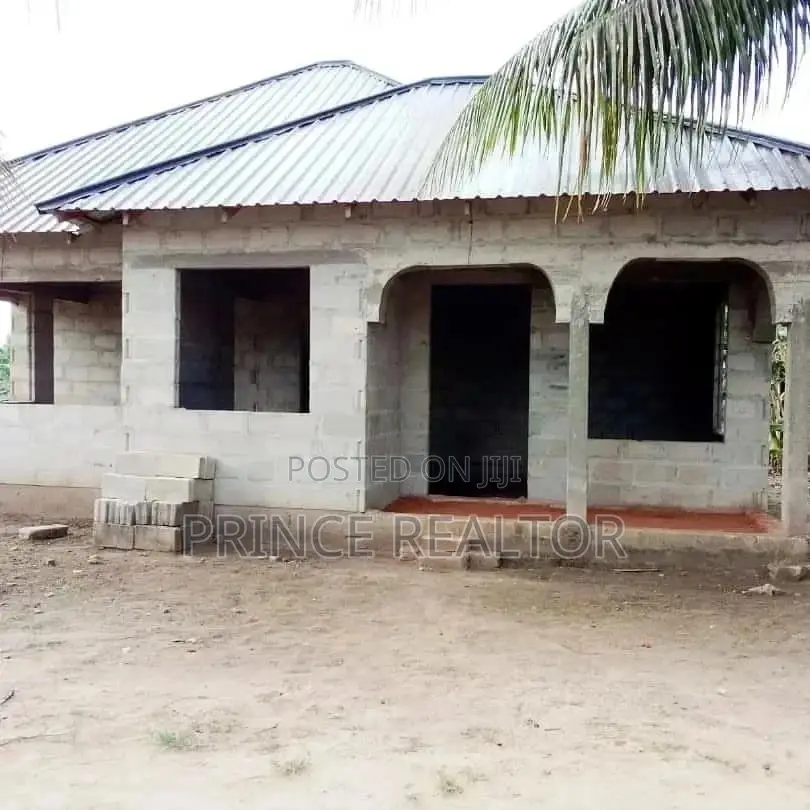 Unfirnished House For Sale in Kigamboni