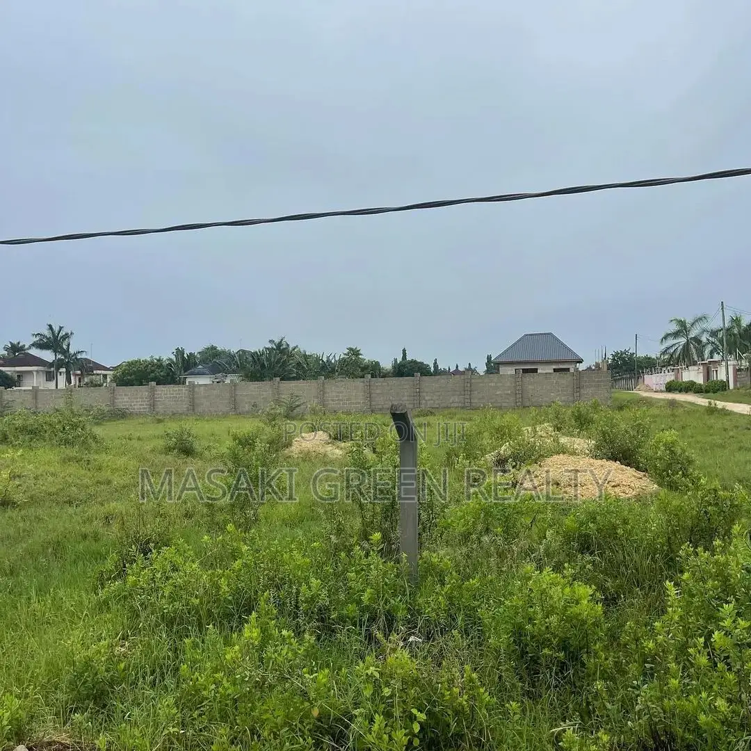 1100 Plot for Sale at Bahari Beach in Kinondoni