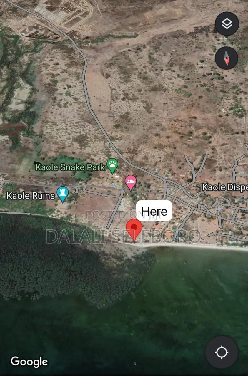 Beach Plot at Bagamoyo Kaole in Bagamoyo