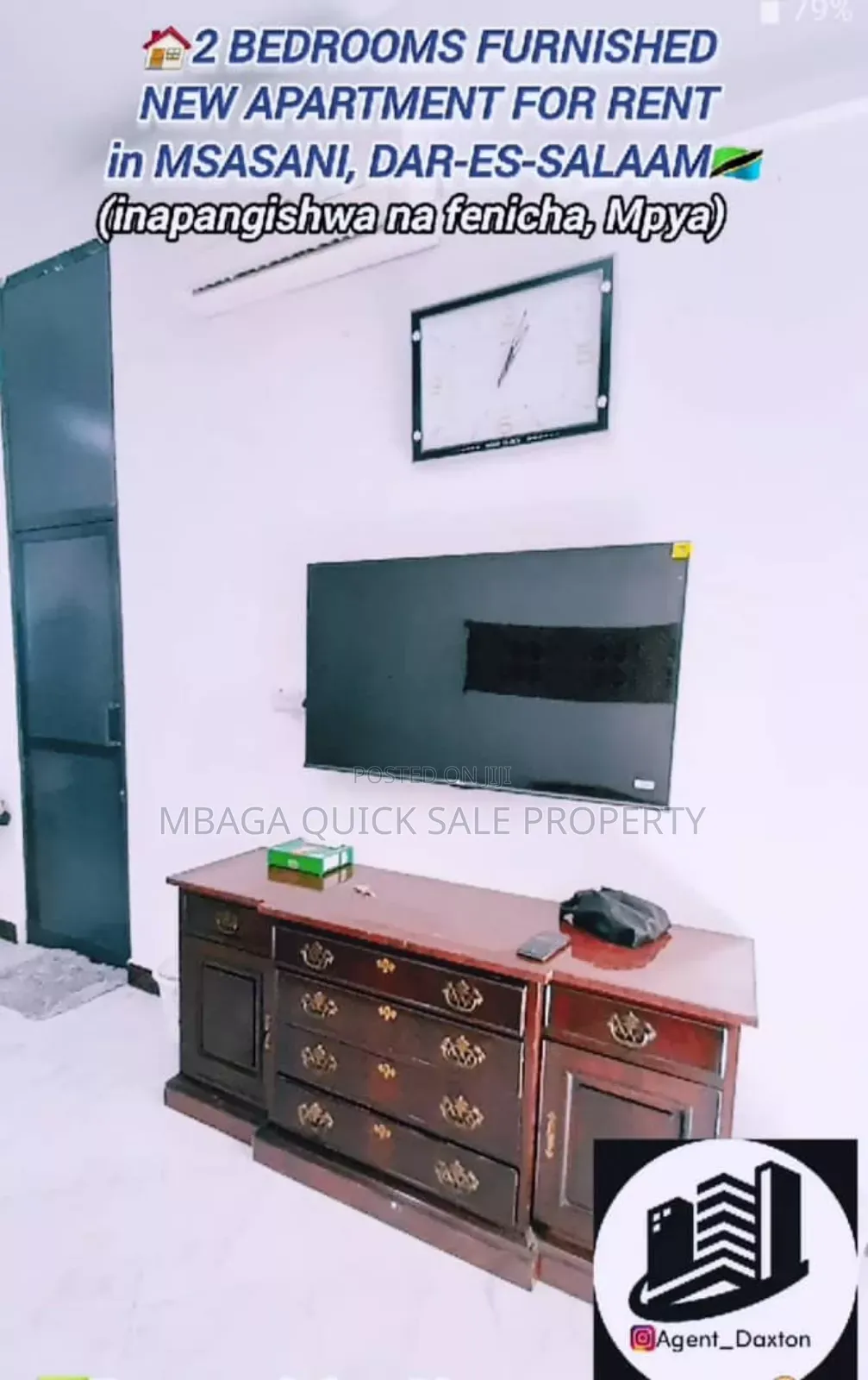 Furnished 2bdrm Apartment in Msasani for rent in Msasani