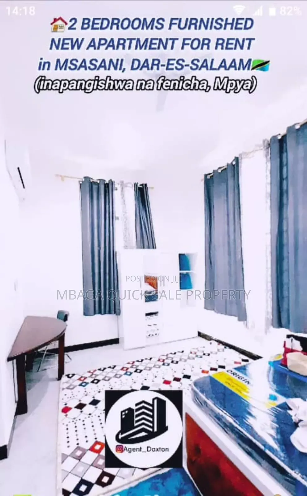 Furnished 2bdrm Apartment in Msasani for rent in Msasani
