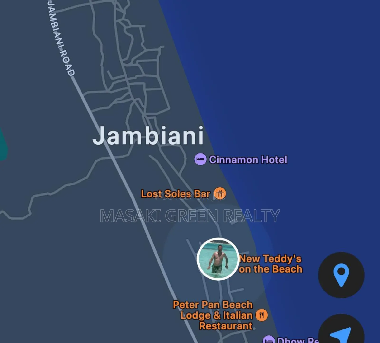 Beach Plot For Sale At Zanzibar Bwejuu in Kinondoni