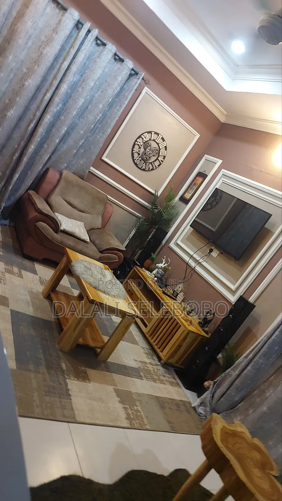 Furnished 2bdrm Chalet in Survey Mliman City, Kinondoni for rent in Kinondoni