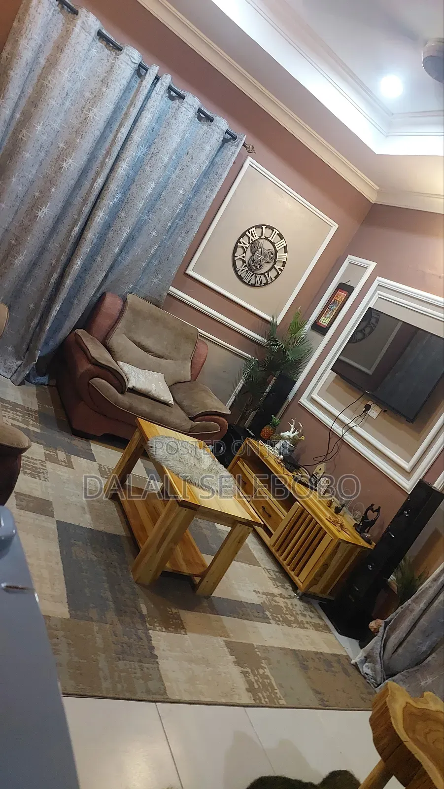 Furnished 2bdrm Chalet in Survey Mliman City, Kinondoni for rent in Kinondoni