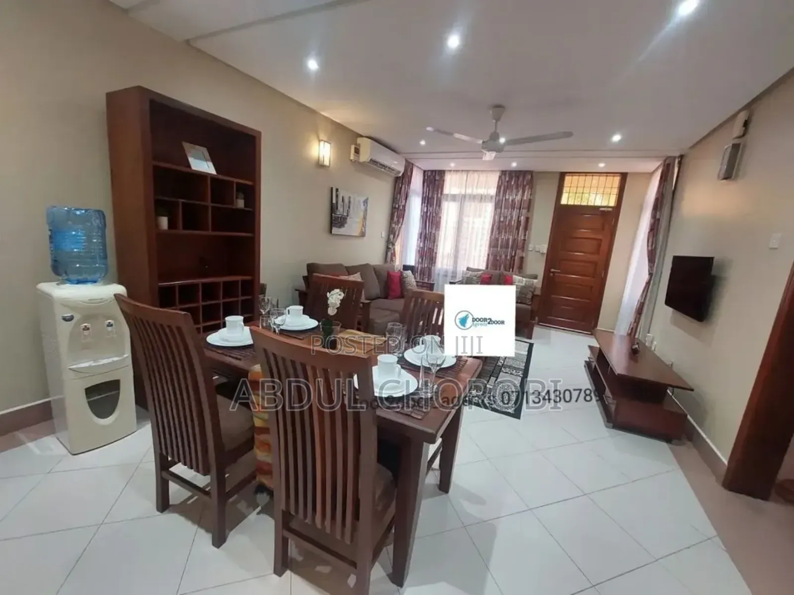 Furnished 2bdrm Apartment in Mikocheni for rent in Mikocheni