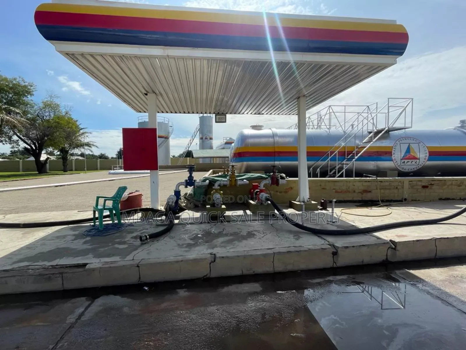 Oil Deport With 8 Tank for Sale at Tabora Town in Tabora Urban