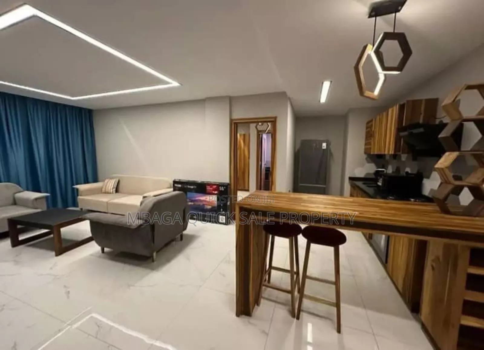 Furnished 1bdrm Apartment in Masaki for rent in Masaki
