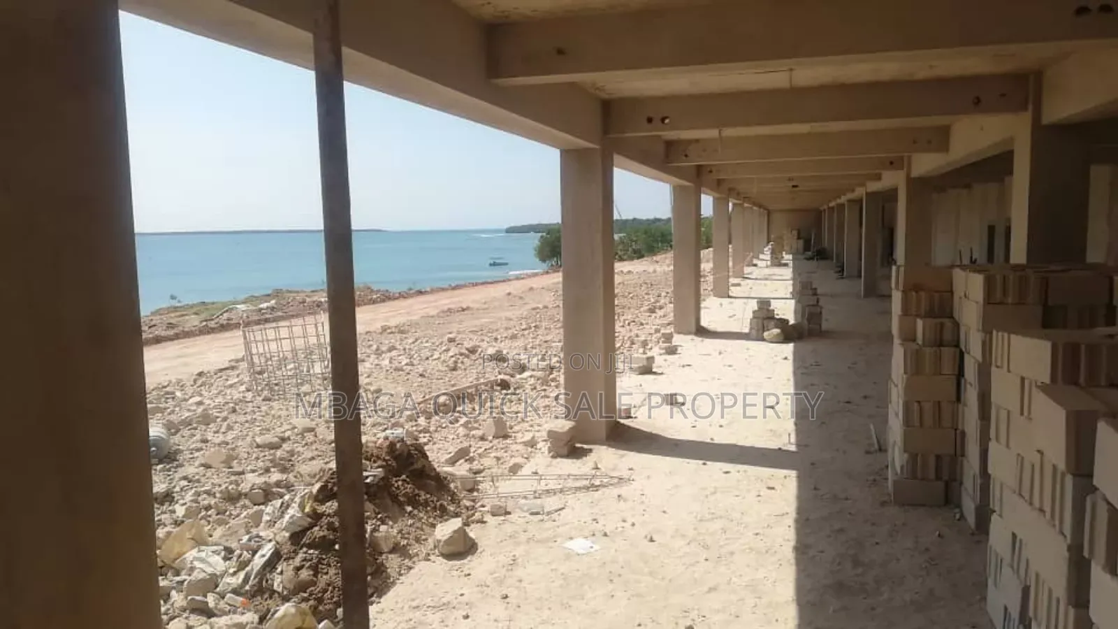 Beach Front Reustaurent Available for Rent at Masaki in Masaki