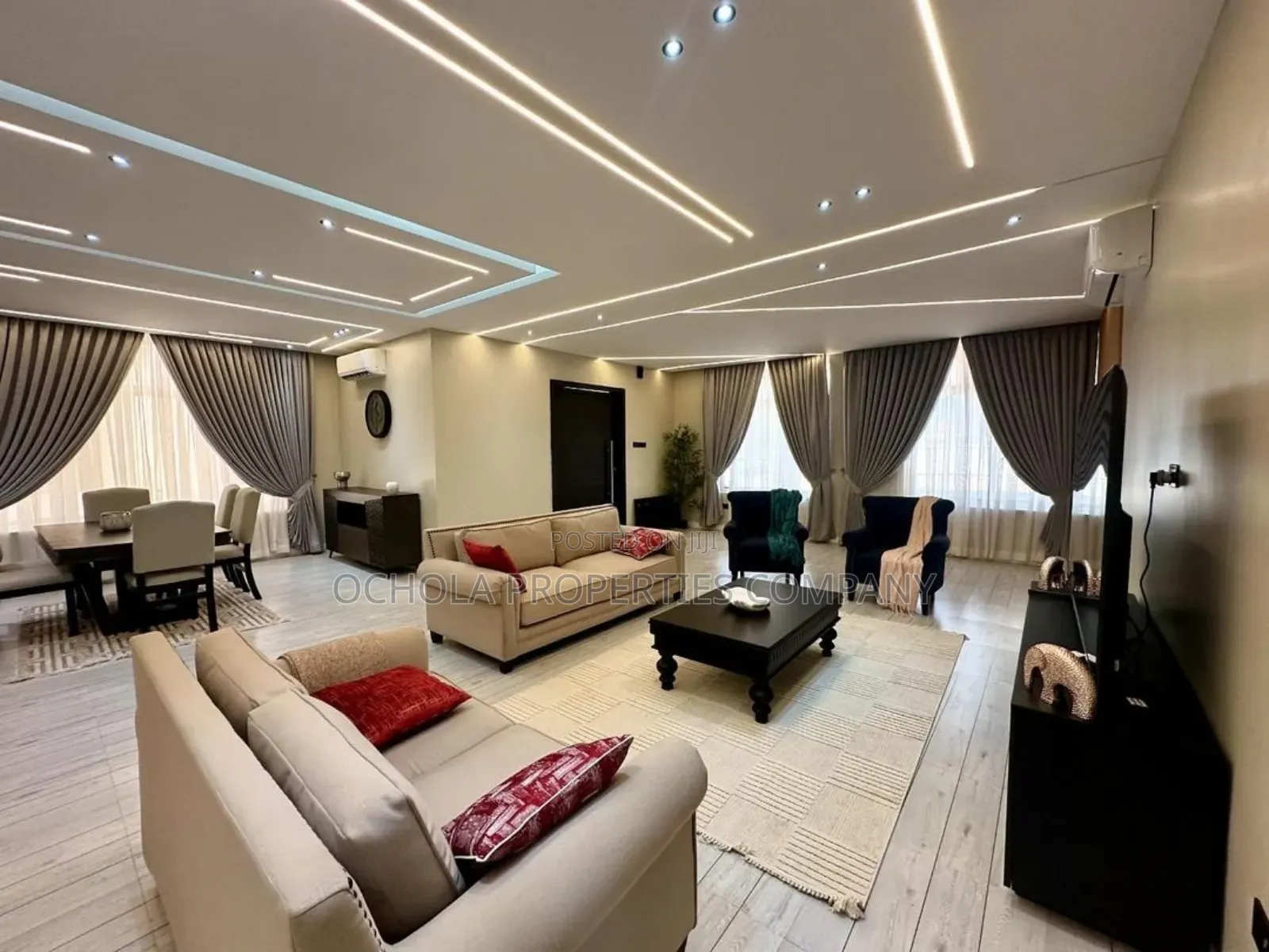 Furnished 4bdrm Apartment in Masaki for rent in Masaki